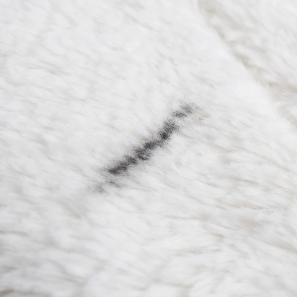 Ellery Homestyles White Fluffy Fitted Sheet Queen 60x80 Mattress Cover