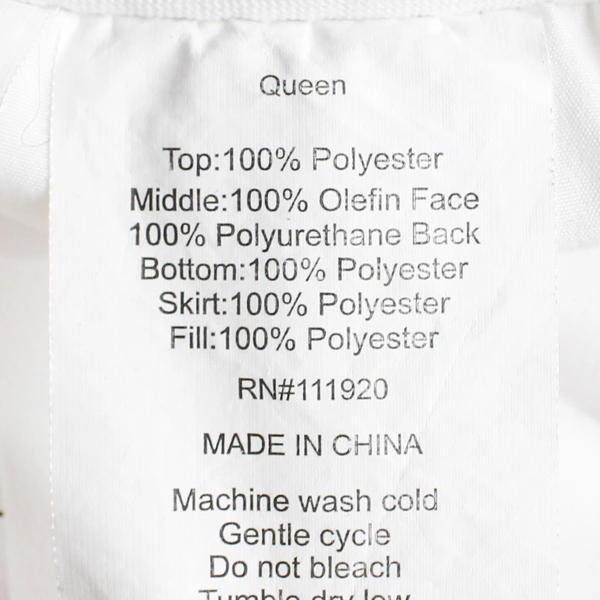 Ellery Homestyles White Fluffy Fitted Sheet Queen 60x80 Mattress Cover