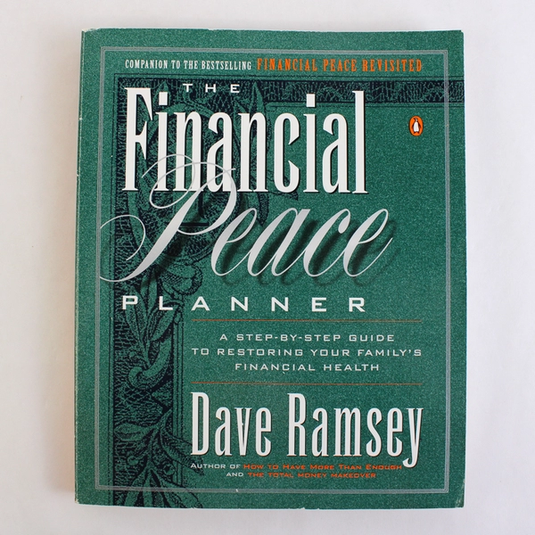 The Financial Peace Planner by Dave Ramsey Step-by-Step Guide 1998 PB