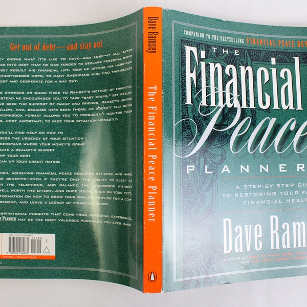The Financial Peace Planner by Dave Ramsey Step-by-Step Guide 1998 PB
