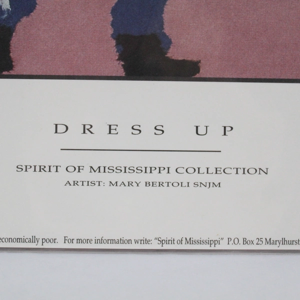1994 Mary Bertoli Spirit of Mississippi Collection Dress Up Signed 2008