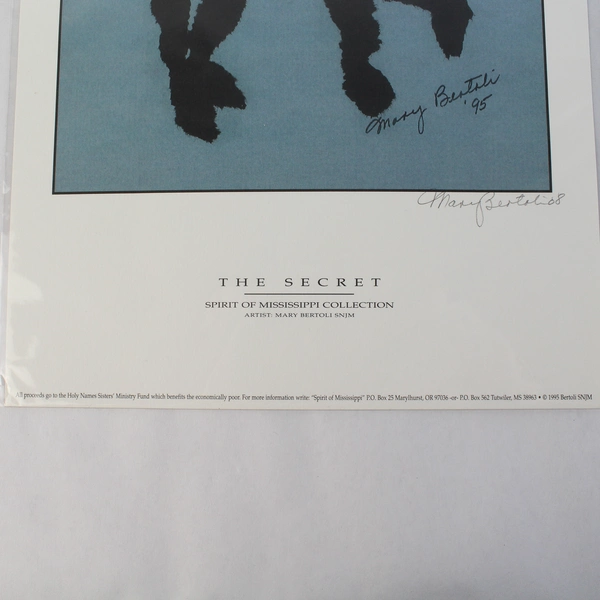 1995 Mary Bertoli Spirit of Mississippi Collection The Secret Signed 2008