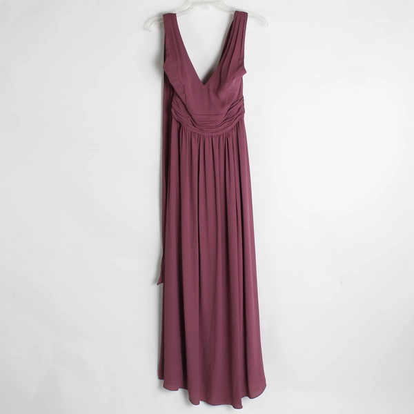 David’s Bridal Dress Lavender Halter Sleeveless Women's Size XS