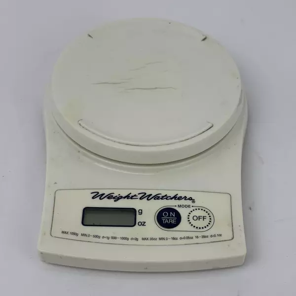Weight Watchers Digital Kitchen Food Scale Weighs In Grams & Ounces Works