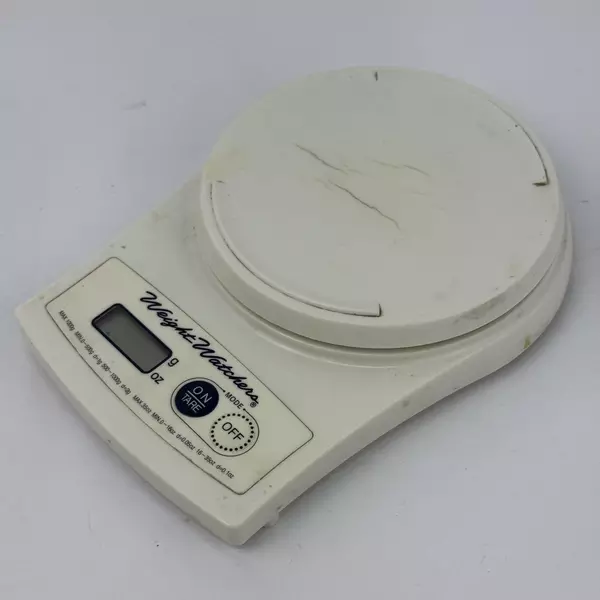 Weight Watchers Digital Kitchen Food Scale Weighs In Grams & Ounces Works