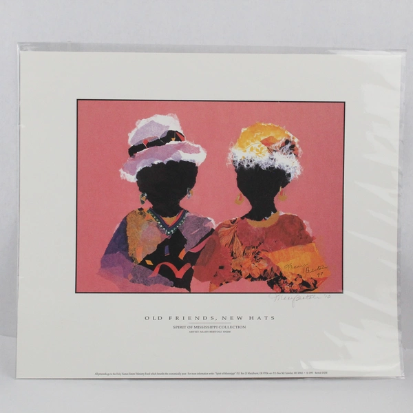 1997 Mary Bertoli Spirit of Mississippi Coll. Old Friends New Hats Signed 2010