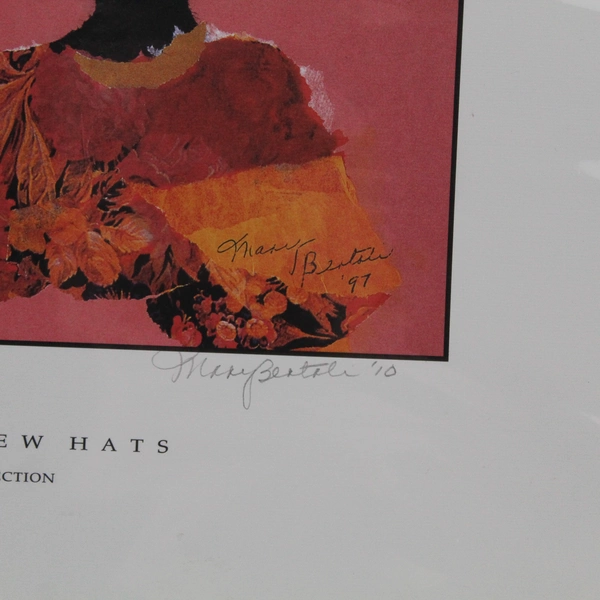 1997 Mary Bertoli Spirit of Mississippi Coll. Old Friends New Hats Signed 2010