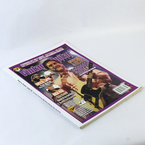 Vintage Guitar Magazine Jan 2002 Steve Cropper & Zappa - Good Condition