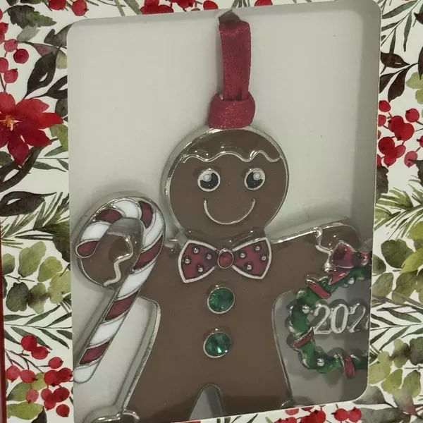 2024 Loraine Home Gingerbread Man Christmas Ornament