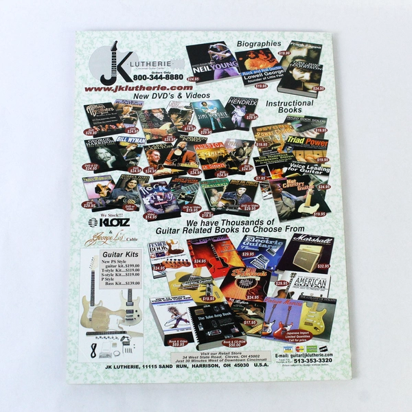 Vintage Guitar Magazine Oct 2003 Lynyrd Skynyrd & Effects Pedals Good Cond