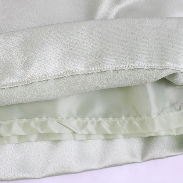 L.M. J'Berg and Finch Mint Green Satin Dress Spaghetti Strap Women's Size XS