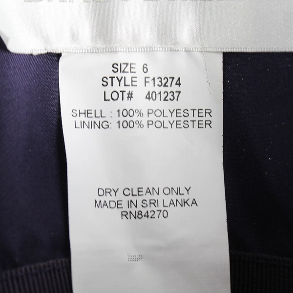 David’s Bridal Chiffon Purple Strapless Maxi Dress Size 6 Style F13274 Elegant