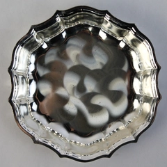 Vintage BMF Tarnish Proof Silver Plated Candy Dish Made In Germany 5.75" Wide