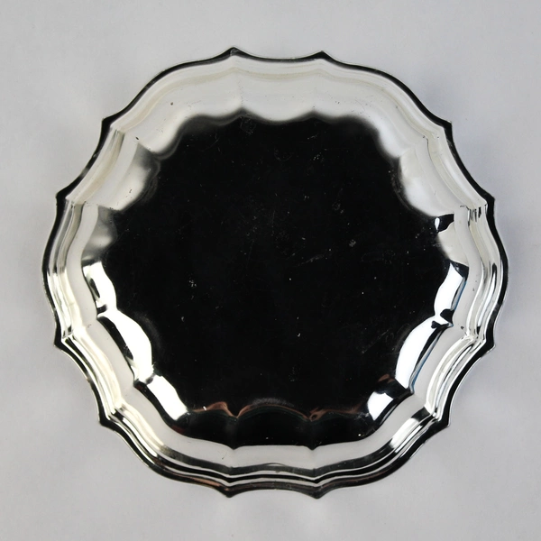 Vintage BMF Tarnish Proof Silver Plated Candy Dish Made In Germany 5.75" Wide