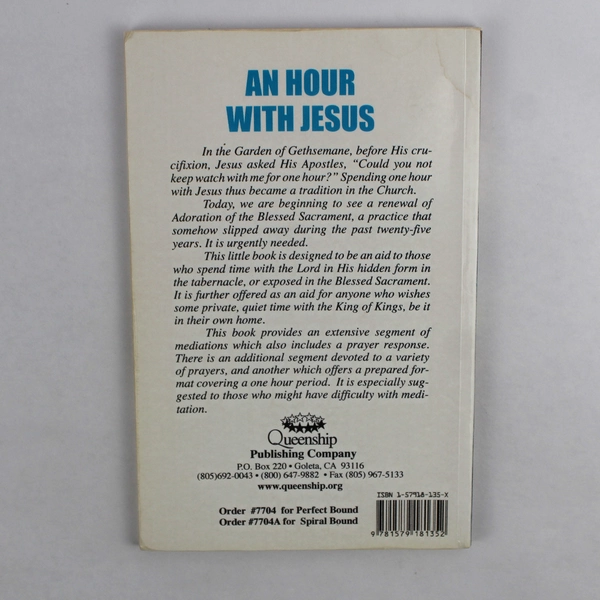 An Hour With Jesus Christian Devotional Book 2000 Paperback