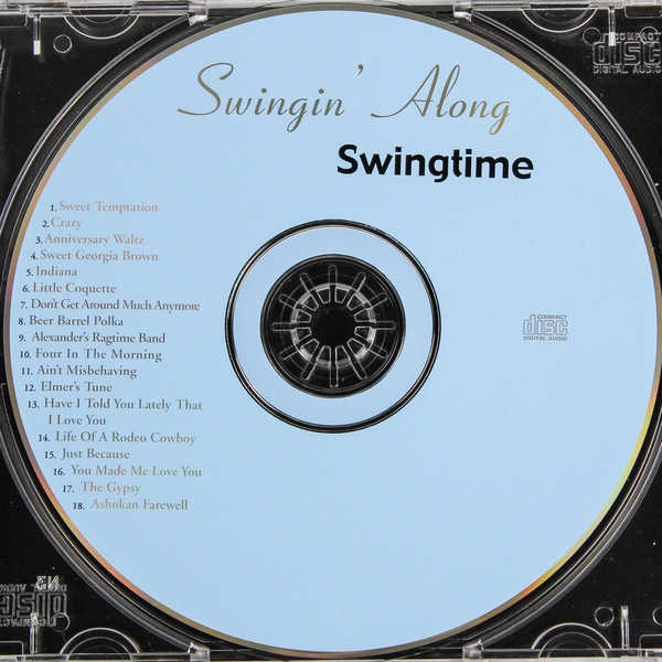 Swingin' Along by Swingtime Music CD - 18 Songs - Good Condition