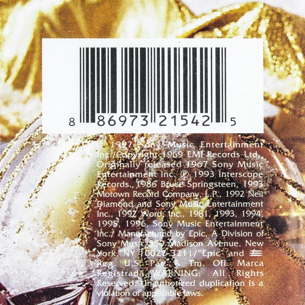 Superstar Christmas CD 1996 Sony Music Tony Bennett, Mariah Carey & More