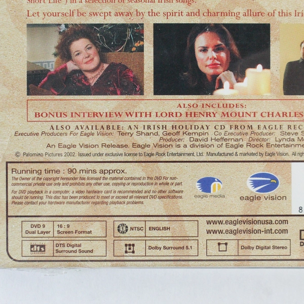 An Irish Holiday Phil Coulter DVD Sealed 2002 - Great Condition