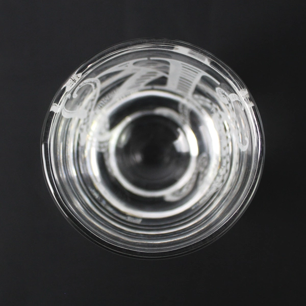 Personalized K Initial Shot Glass Engraved Octopus Arms