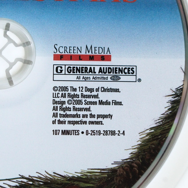 The 12 Dogs of Christmas DVD 2005 - Miracles Come in Many Sizes - Pre-Owned