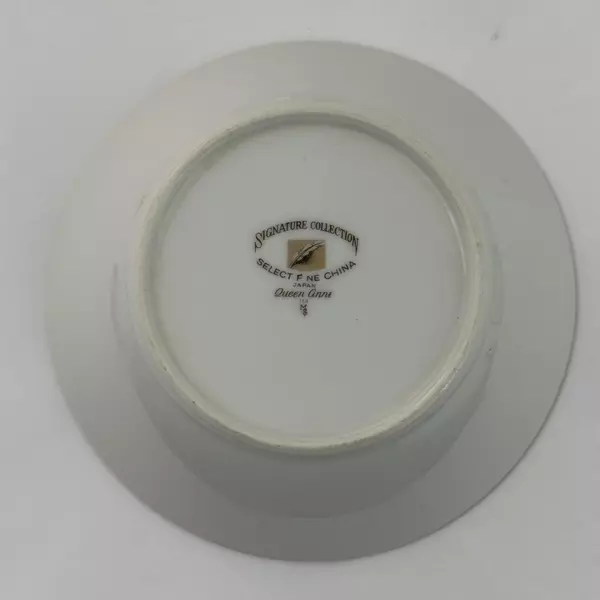 Lot of 8 Signature China Queen Anne Fruit Bowls 5.5" Japan Vintage