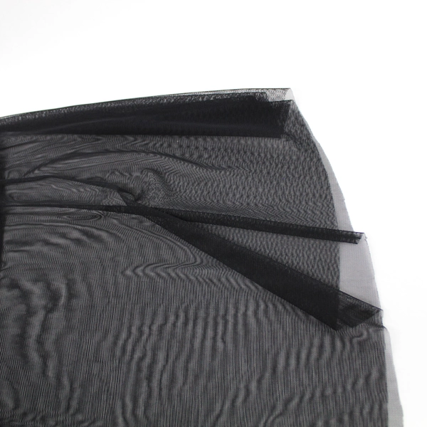 Madcap Black Partly Sheer Maki Skirt Women's Size Medium