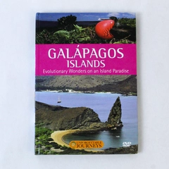 Galapagos Islands Evolutionary Wonders Book & DVD 2010 HC - Good Condition