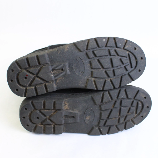 BEARPAW Women's Natural II Black Cow Suede Wool Lining Winter Boots Size 9/10