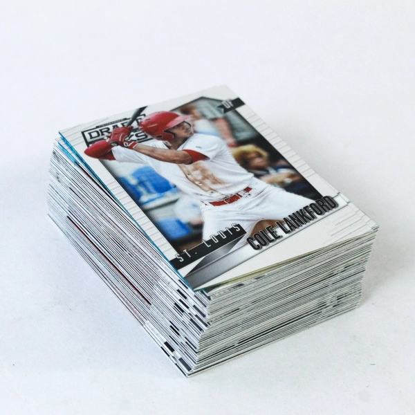 Lot of 43 2014 Panini Prizm Draft Class MLB Cards & Storage Container