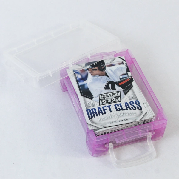Lot of 43 2014 Panini Prizm Draft Class MLB Cards & Storage Container