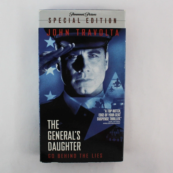 The General's Daughter Special Edition John Travolta VHS Movie 2000