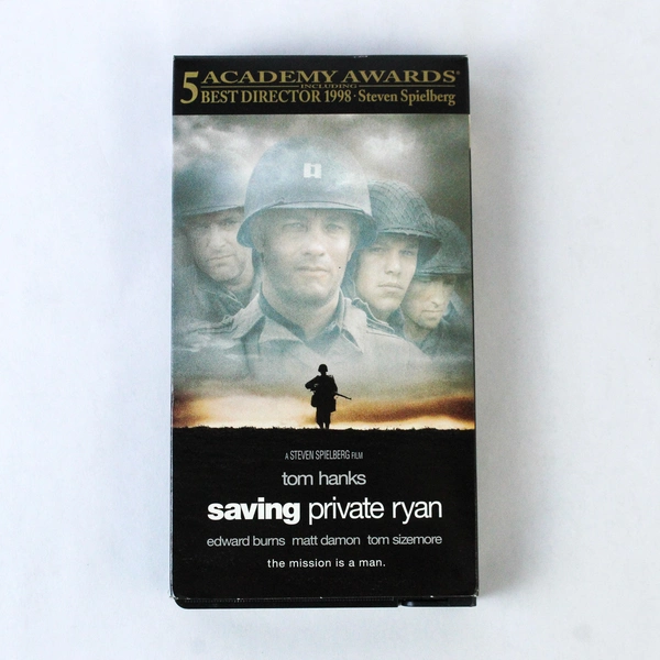 Saving Private Ryan Tom Hanks Steven Spielberg VHS Movie 1999 DreamWorks