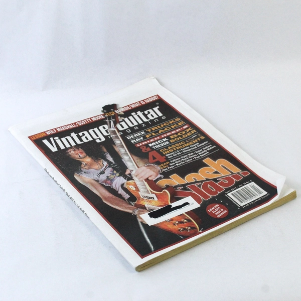 Vintage Guitar Music Magazine April 2001 Slash Derek Trucks Joe Pass
