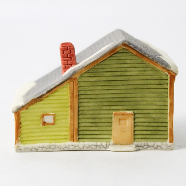 Dept 56 Lite Up Dickens Village Nathaniel Bingham Fabrics & Post Office Ornament