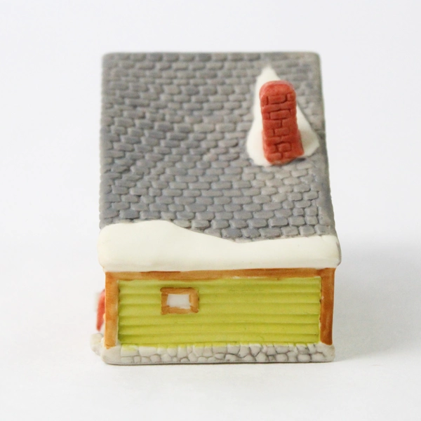 Dept 56 Lite Up Dickens Village Nathaniel Bingham Fabrics & Post Office Ornament