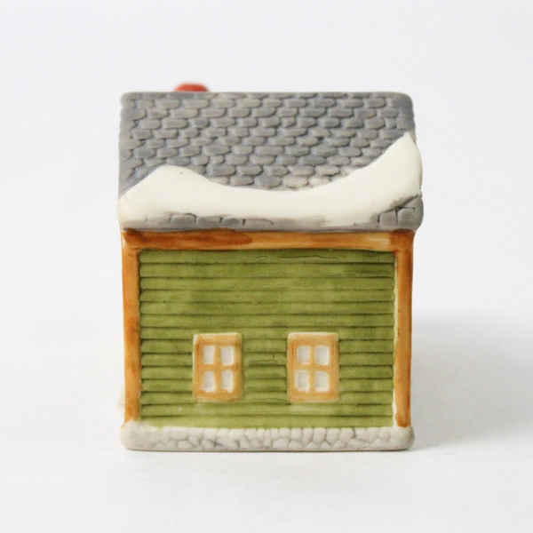 Dept 56 Lite Up Dickens Village Nathaniel Bingham Fabrics & Post Office Ornament