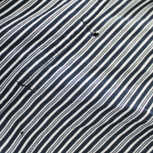 J Crew Men's Black White Striped Polo Short Sleeve 100% Cotton Size M