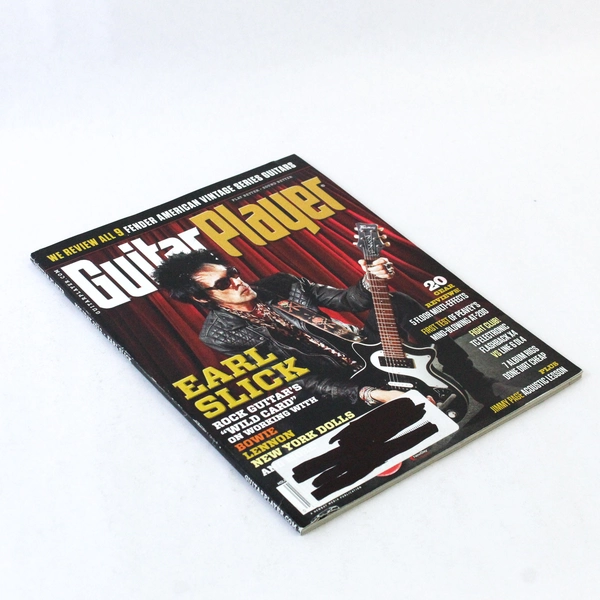 Guitar Player Magazine Holiday 2012 Earl Slick New York Dolls - Good Condition