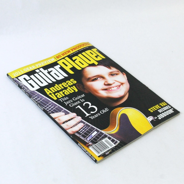 Guitar Player Magazine April 2011 - Andreas Varady, Steve Vai Feature