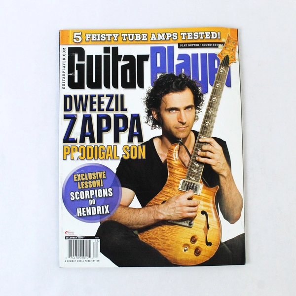 Guitar Player Magazine Dec 2010 Dweezil Zappa Zakk Wylde Robby Krieger
