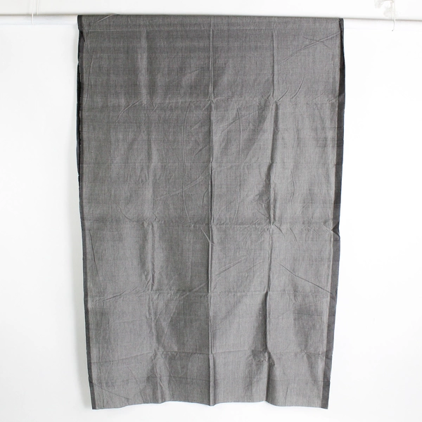 Gray Lightweight Woven Dupioni Silk Fabric 41" W x 3 1/3 yds L