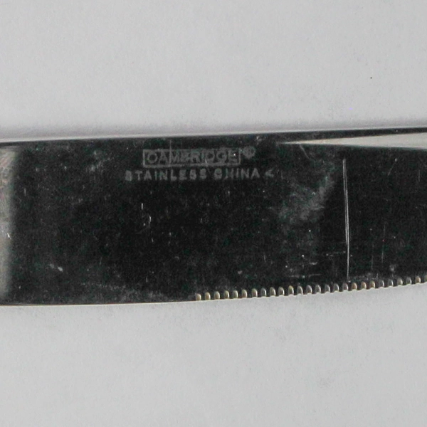 Lot of Four Cambridge Colton Sand Stainless Steel Flatware: 3 Forks and 1 Knife