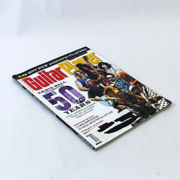 Guitar Player Magazine June 2012 - Ernie Ball 50th Anniv. Slash & Satriani