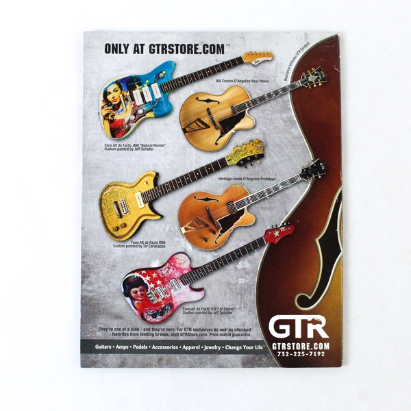 Guitar Player Magazine Sept 2012 Joe Bonamassa Vintage Pauls & Tabs