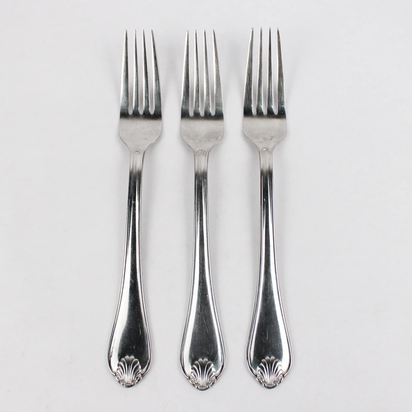Lot of 3 Argent Orfevres Stainless Steel Flatware China 235 Dinner Forks