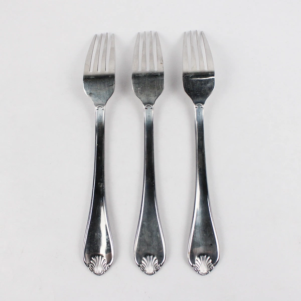 Lot of 3 Argent Orfevres Stainless Steel Flatware China 235 Dinner Forks