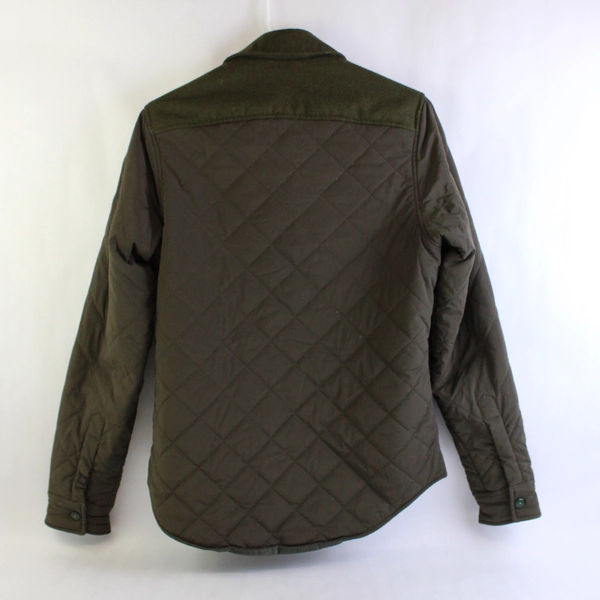 Scotch & Soda Women’s Small Midweight Brown Olive Wool Blend Jacket Coat