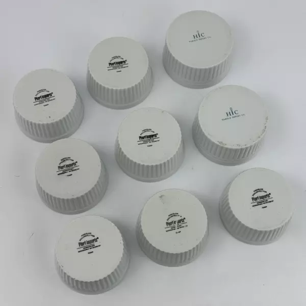 Set of 9 Pier 1 Imports White Ceramic Ramekins Bakeware Ovenware