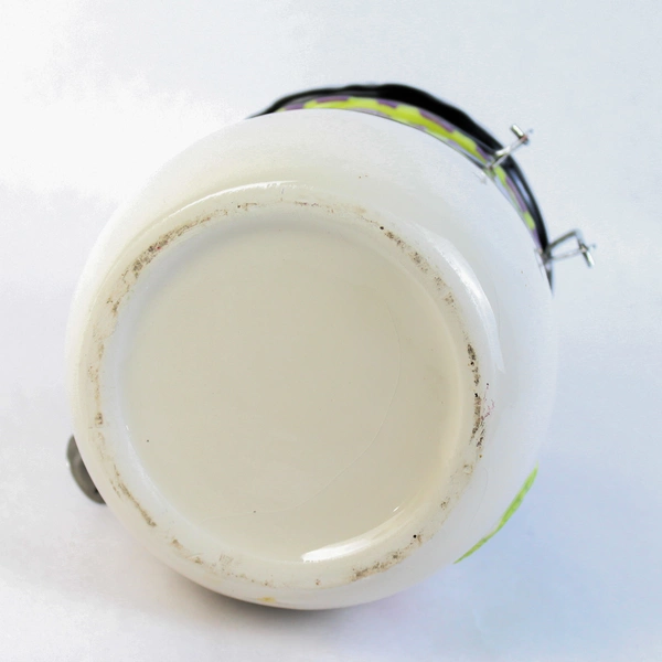 Ceramic Snowman Cookie Jar 7.25" Tall