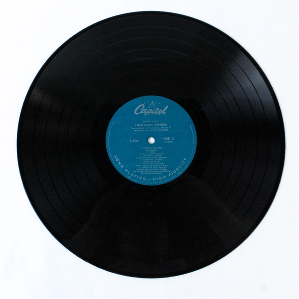 Webley Edwards Hawaiian Shores Volume 2 LP Vinyl Record Pre-Owned 12"